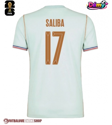 Francie William Saliba #17 Venkovní Dres pro Dámy MS 2026 Krátkým Rukávem